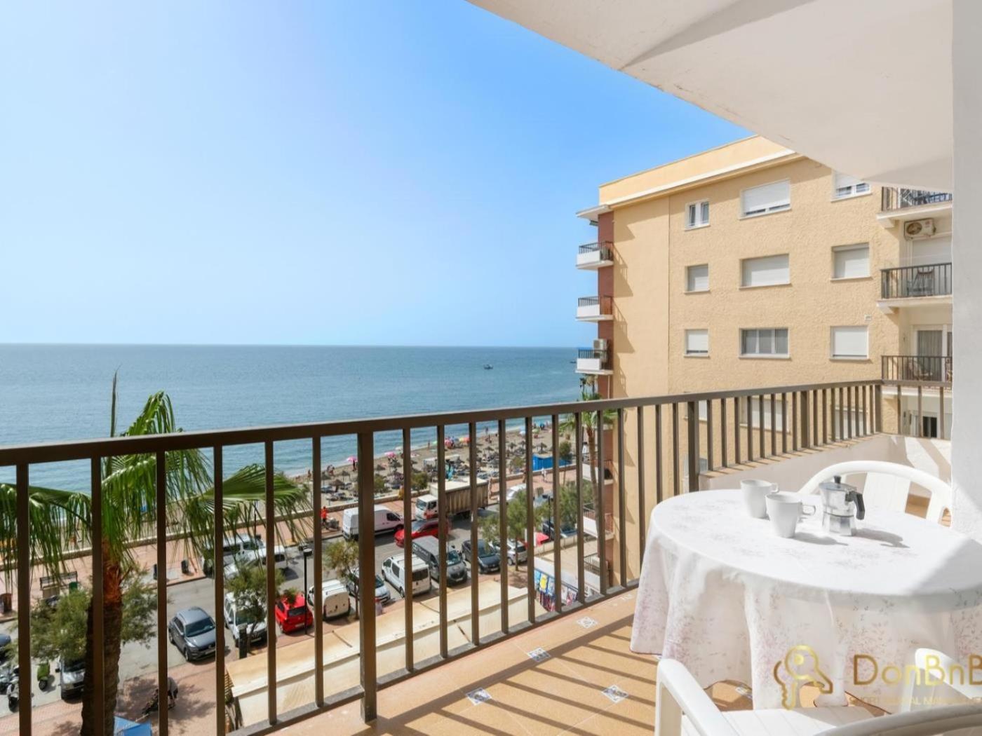Apartamento Con Piscina En La Primera Linea De Playa De フエンヒロラ 部屋 写真