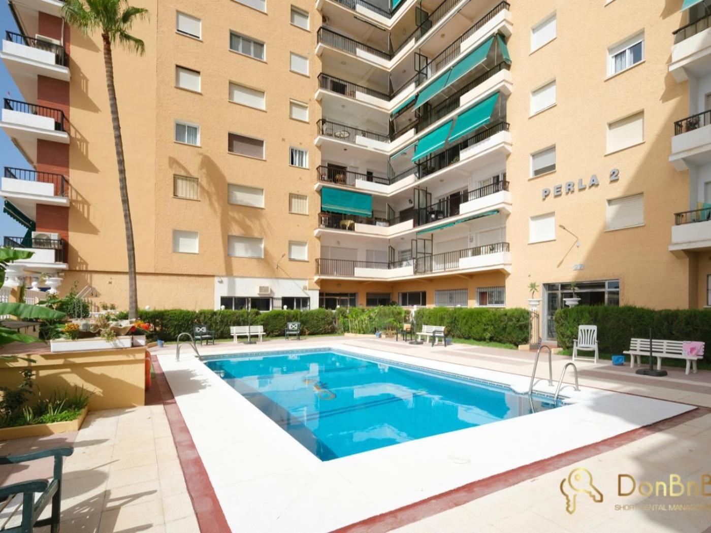 Apartamento Con Piscina En La Primera Linea De Playa De フエンヒロラ 部屋 写真