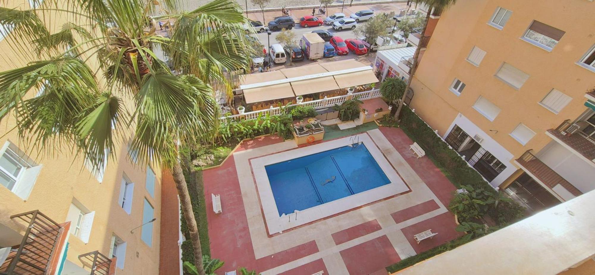 Apartamento Con Piscina En La Primera Linea De Playa De フエンヒロラ エクステリア 写真