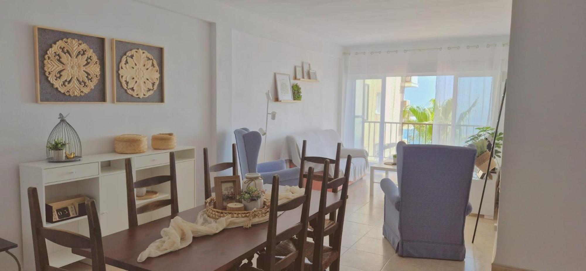 Apartamento Con Piscina En La Primera Linea De Playa De フエンヒロラ エクステリア 写真